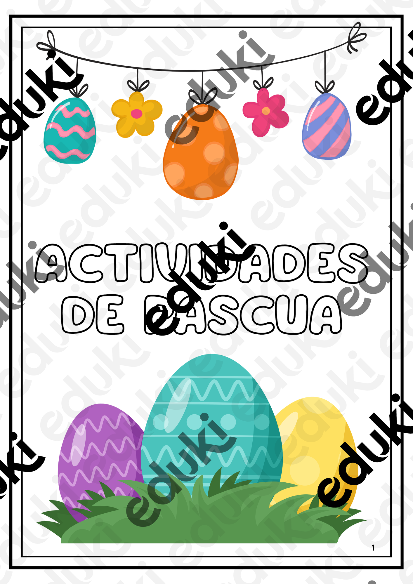 CUADERNILLO DE ACTIVIDADES DE PASCUA - material de la siguiente ...