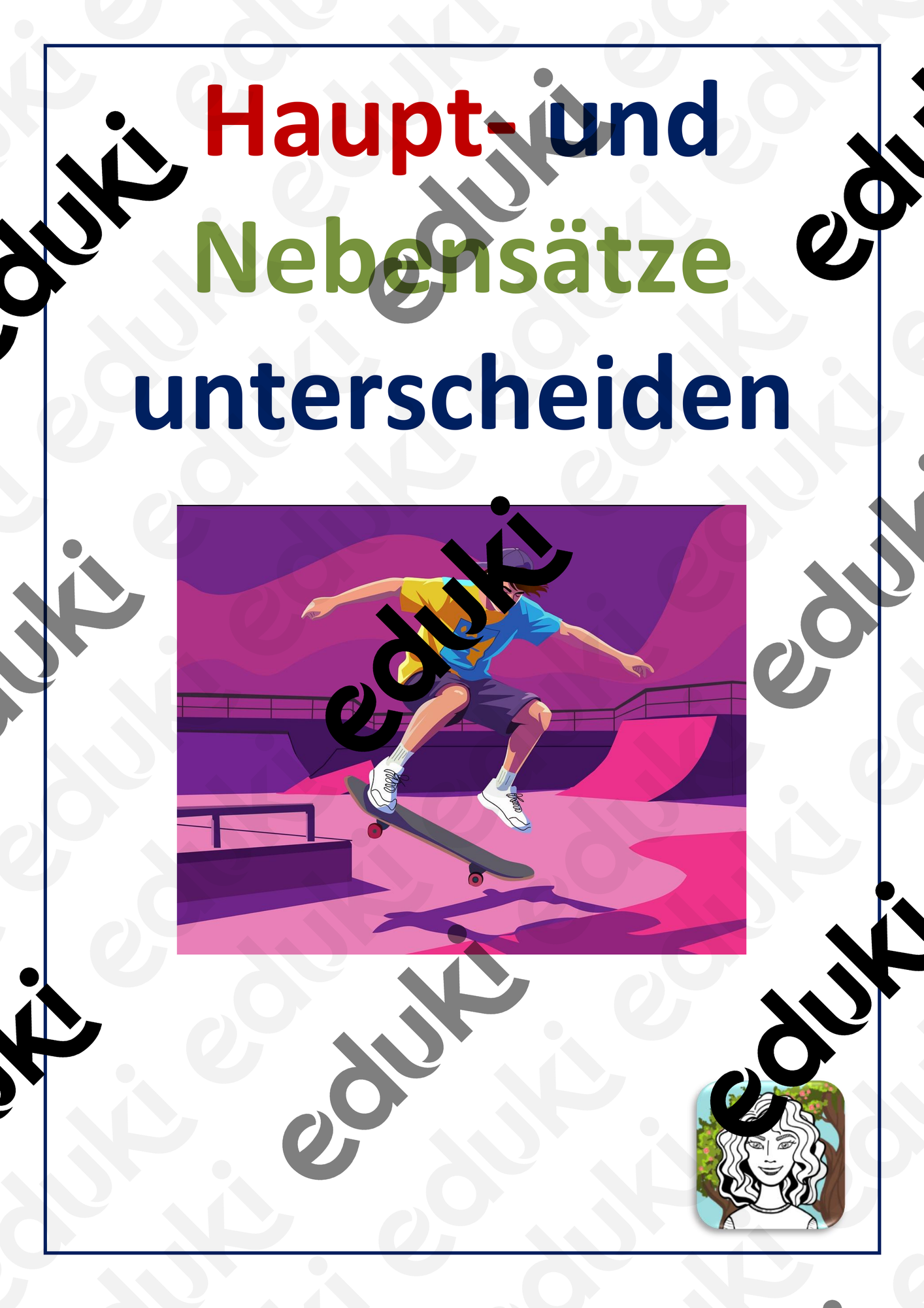 Haupt- und Nebensatz unterscheiden (Merkwissen und bung ...
