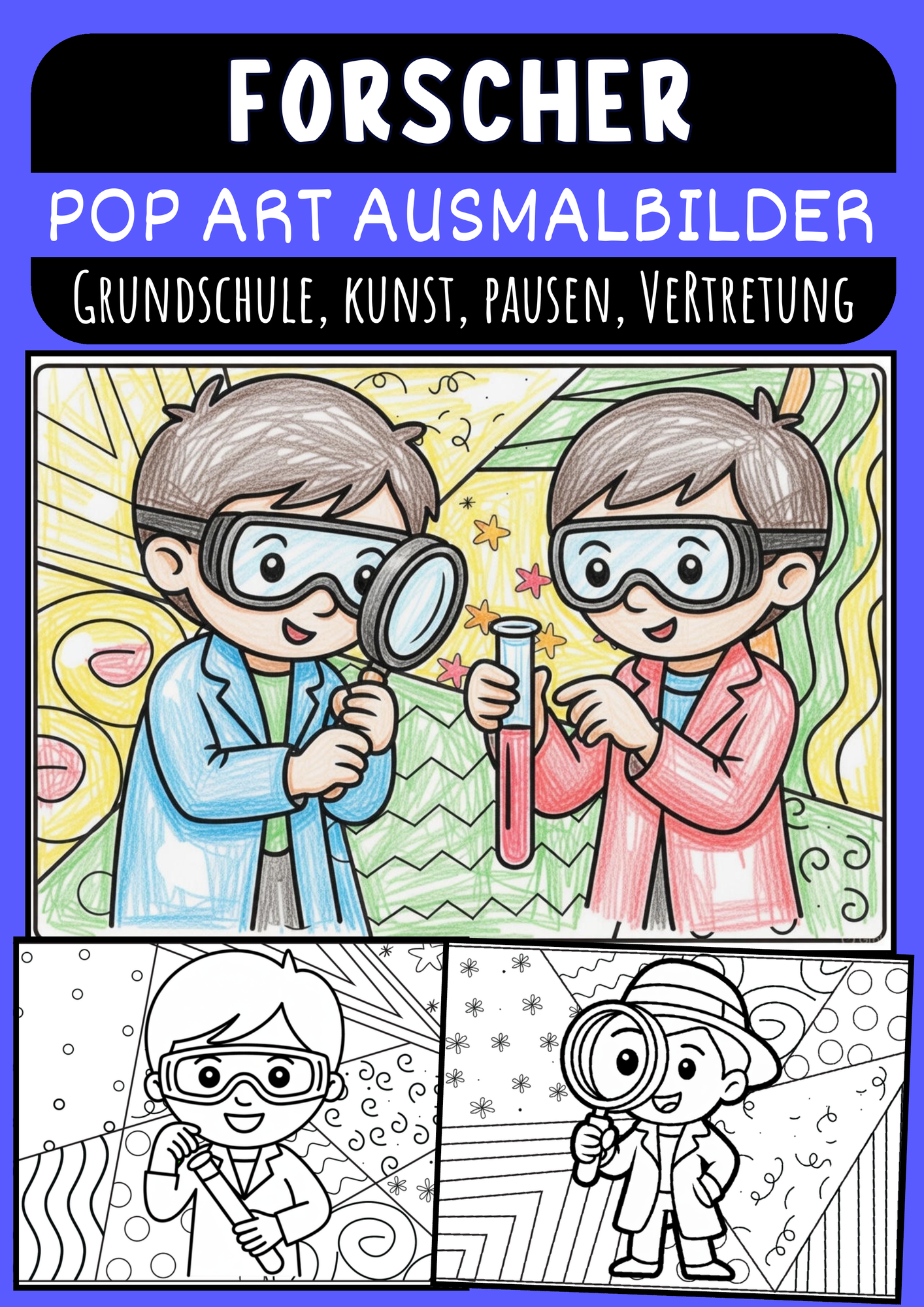 Forscher Pop Art Kunstprojekte F r Sch ler innen Der Klassen 1 Bis 4 forscher-pop-art-kunstprojekte-f-r-sch-ler-innen-der-klassen-1-bis-4