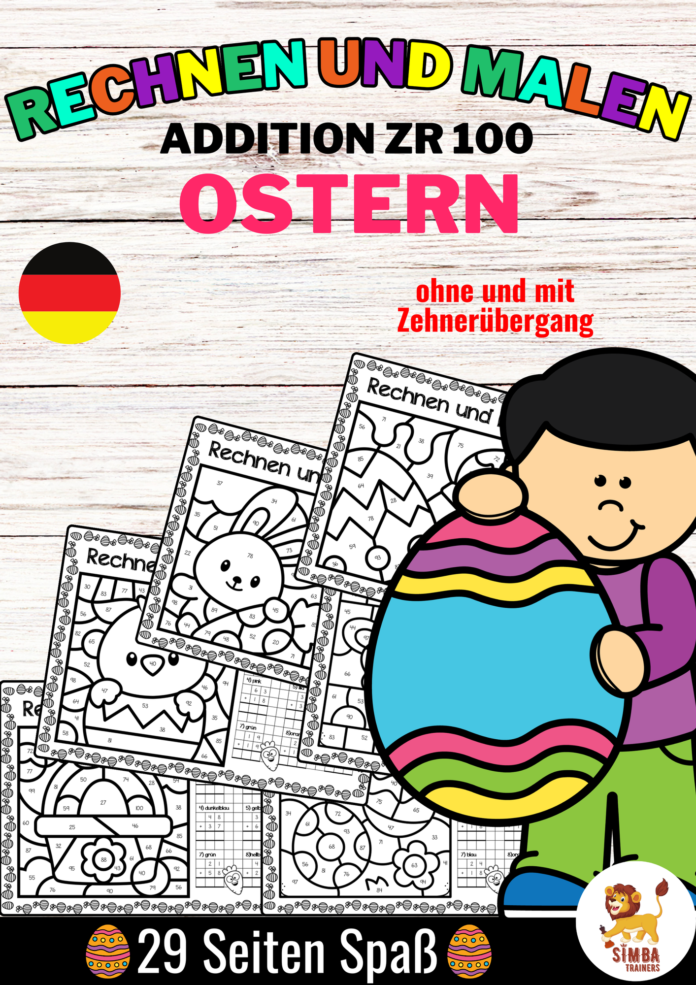 Rechen Mal Bl tter Addition ZR 100 Ostern rechen-mal-bl-tter-addition-zr-100-ostern