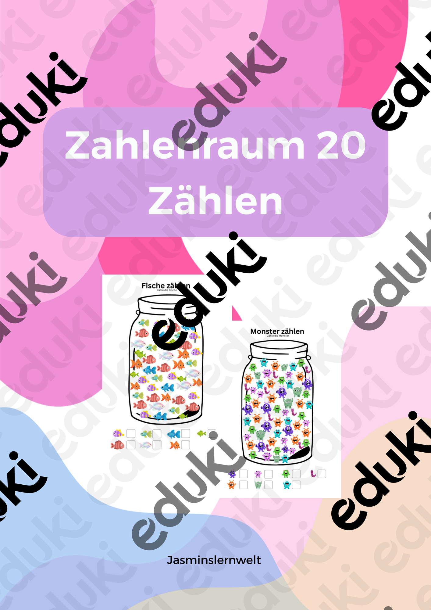 Arbeitsblatt "ZÄHLEN" - Zahlenraum 20 – Unterrichtsmaterial im Fach