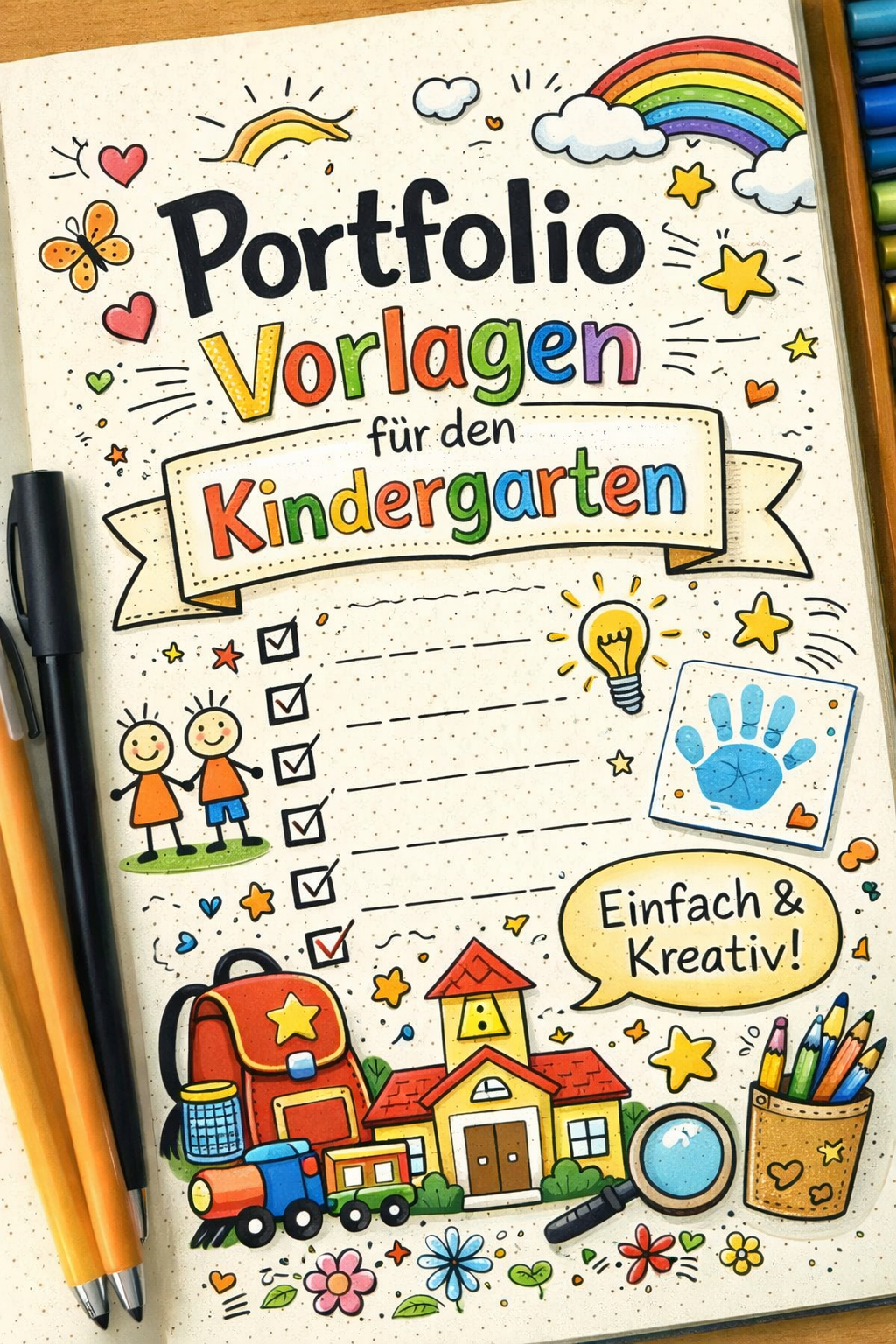 Portfolio Im Kindergarten Vorlagen