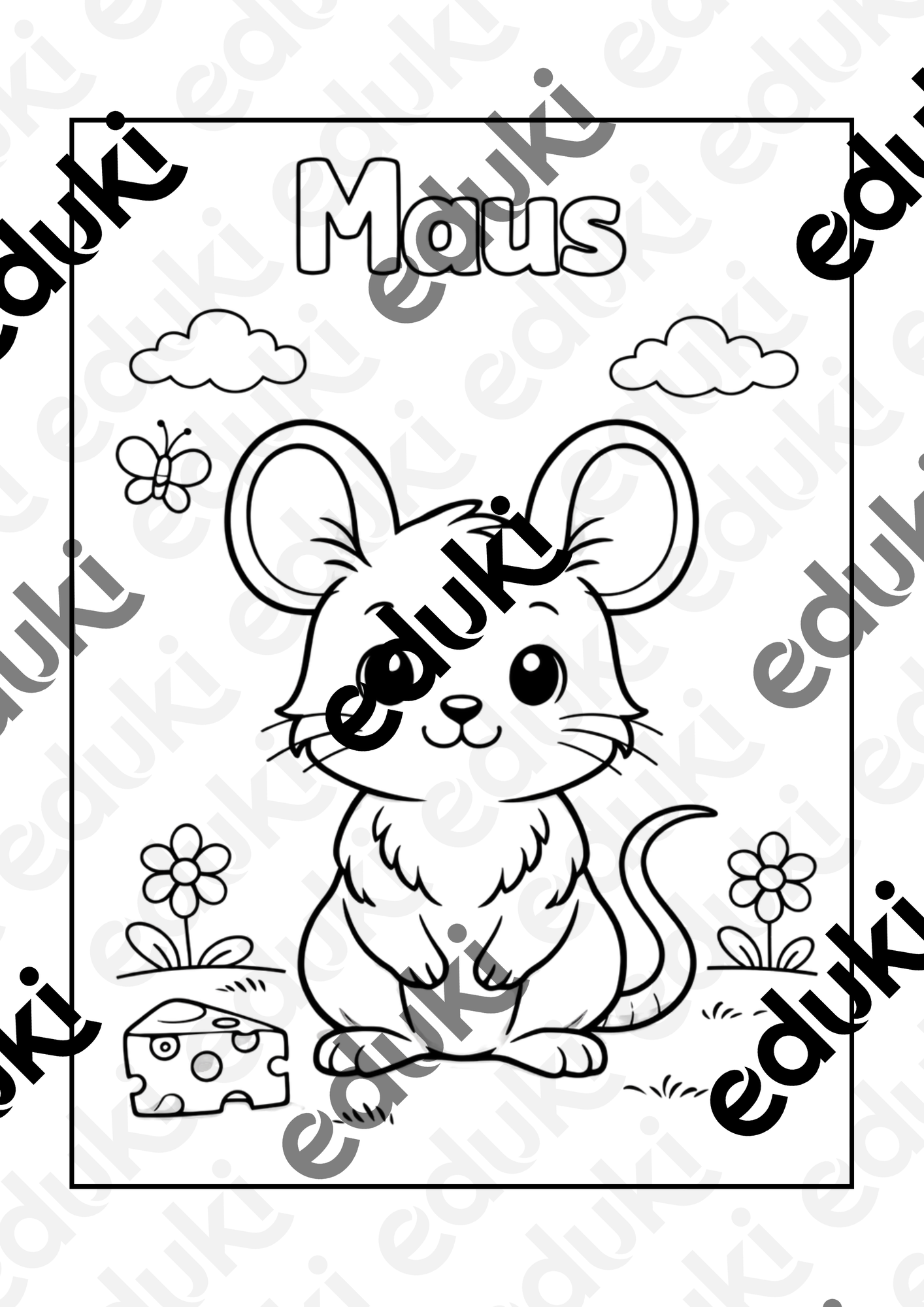 ausmalbild-maus-unterrichtsmaterial-im-fach-sachunterricht