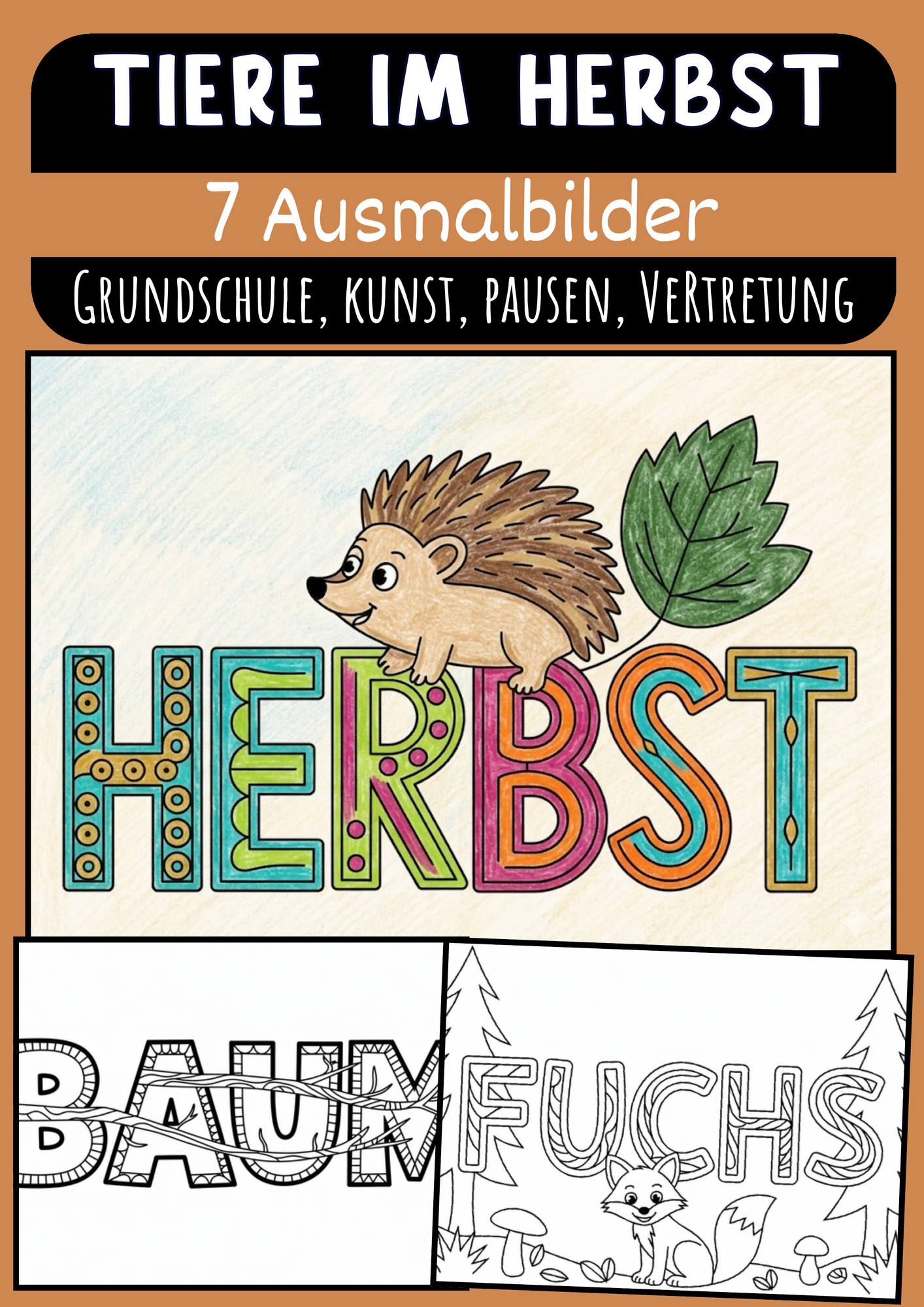 Tiere Im Herbst Bild Grundschule Ausmalbilder Tiere Im Herbst