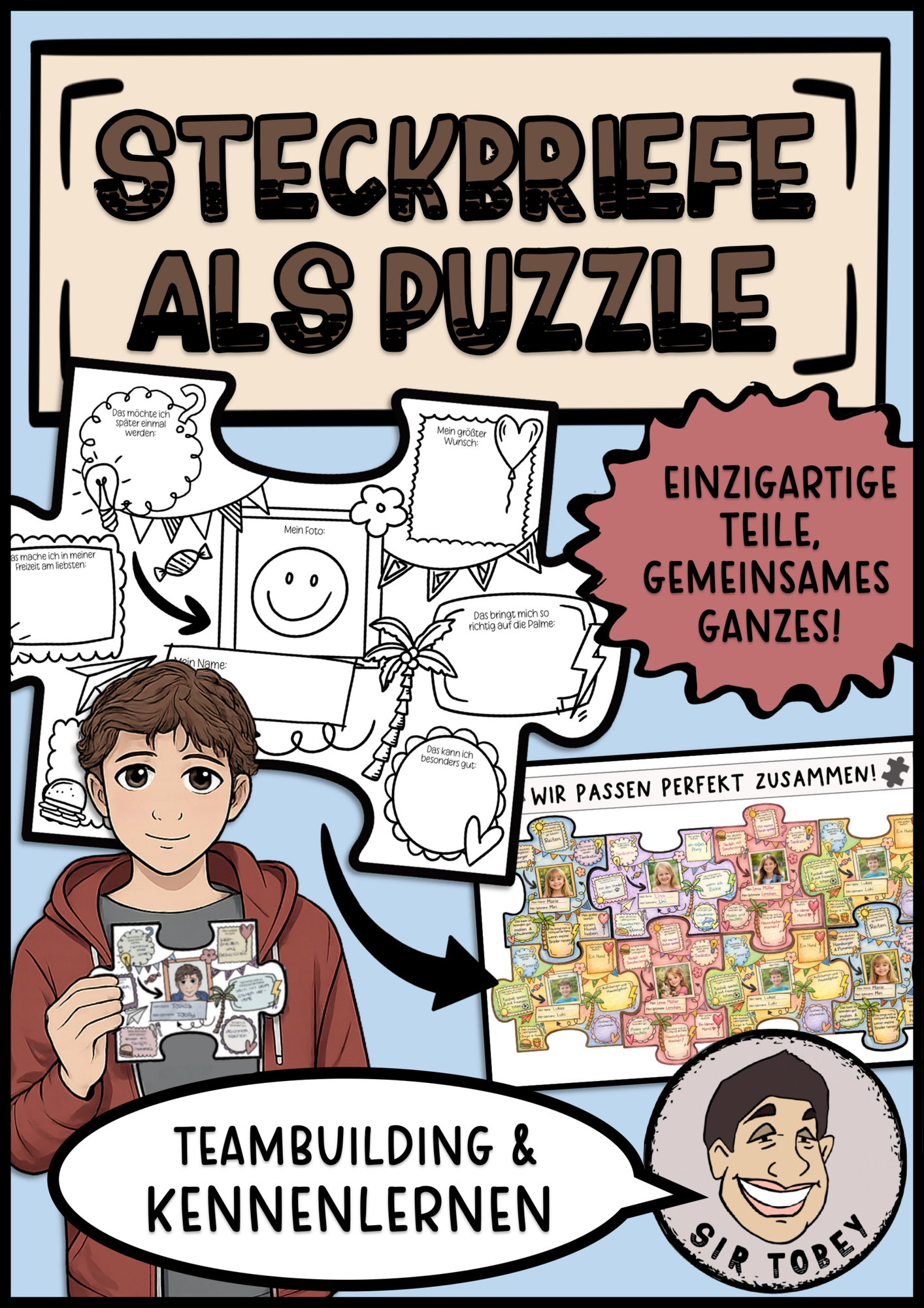 Steckbrief Puzzle Schulstart Unterrichtsmaterial Im Fach steckbrief-puzzle-schulstart-unterrichtsmaterial-im-fach