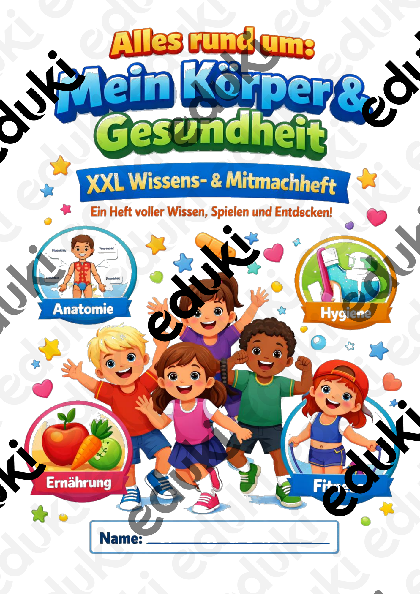 Alles rund um Mein Körper und Gesundheit XXL Wissens- & Mitmachheft für ...