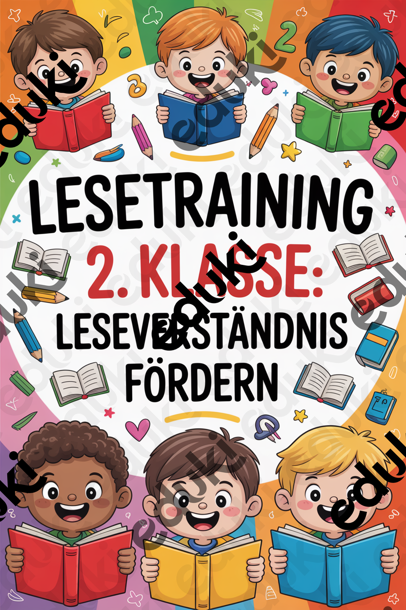 Lesetraining 2. Klasse: Leseverständnis fördern (3 Niveaustufen