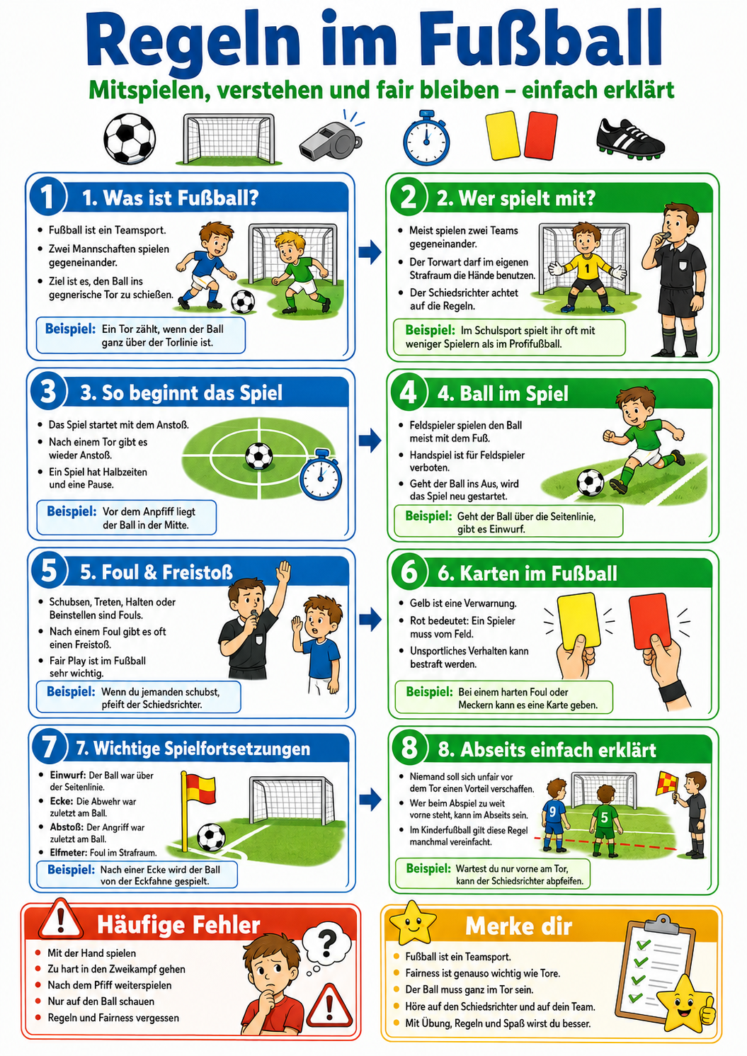 D Jugend Fussballregeln