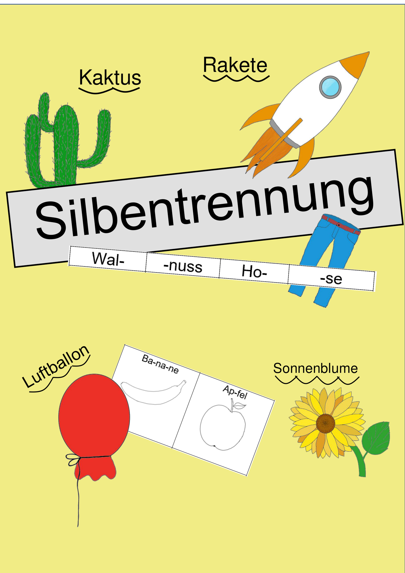 Deutsch: Silben - Silbentrennung – Unterrichtsmaterial im Fach Deutsch