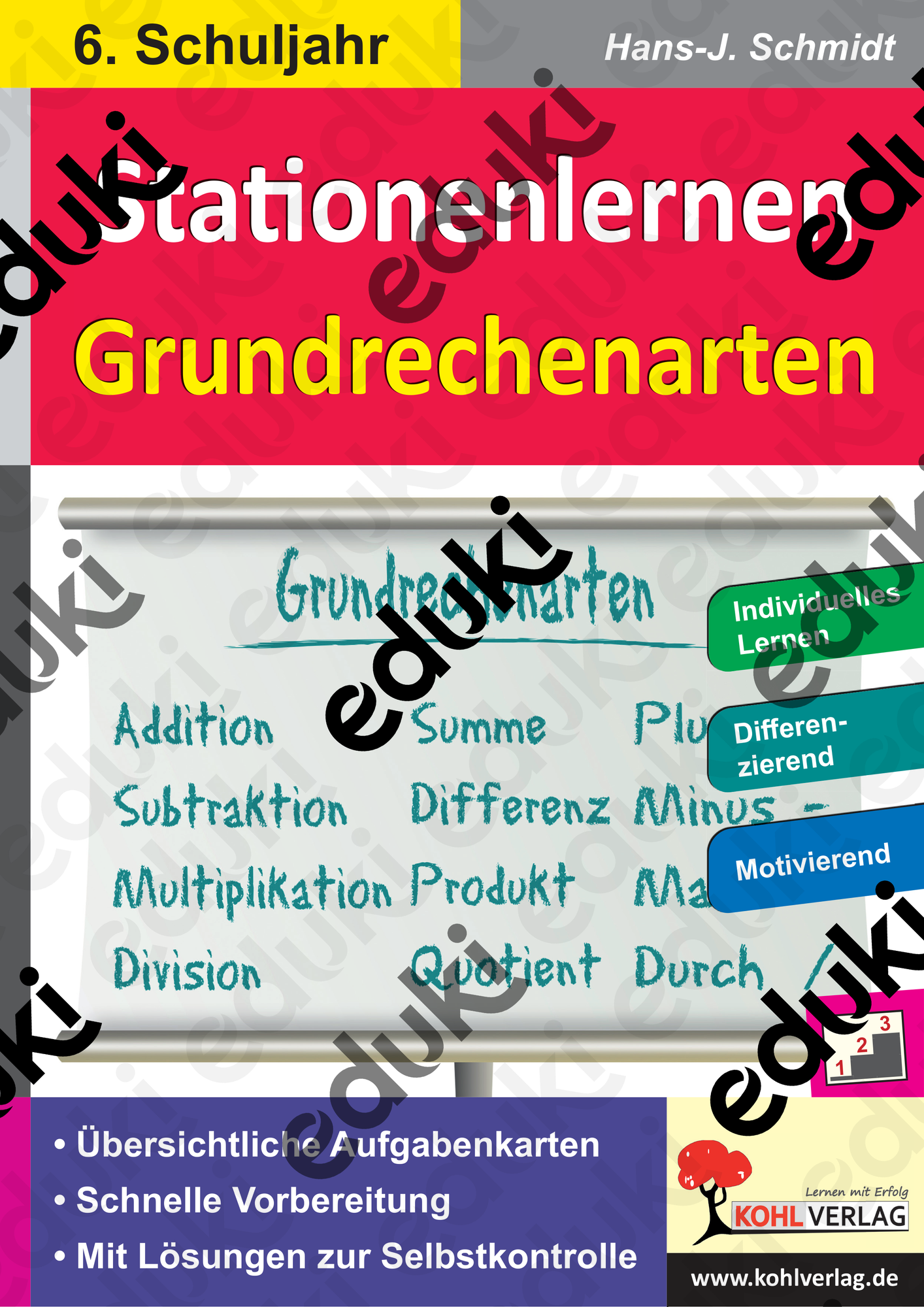 Stationenlernen Grundrechenarten Klasse 6 | Mathematik Sekundarstufe I